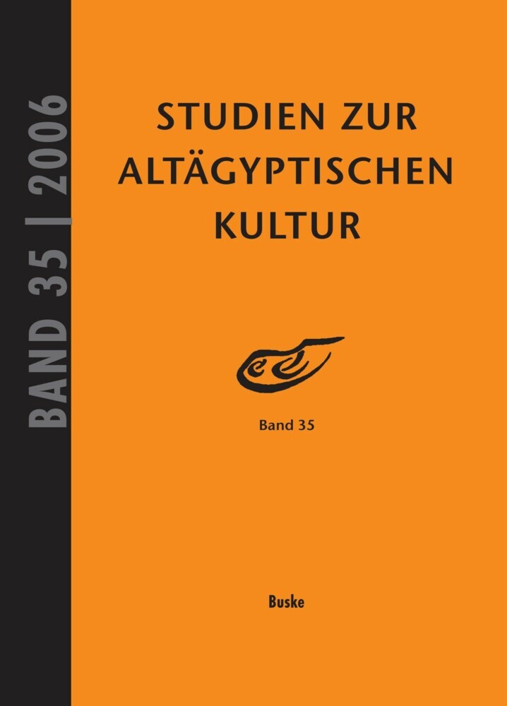 Studien zur Altägyptischen Kultur Band 35 main product photo