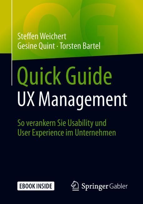 Quick Guide UX Management main product photo