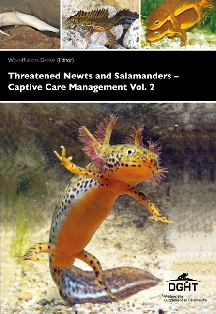 Threatened Newts and Salamanders of the World - Captive Care Management. Vol.2 main product photo