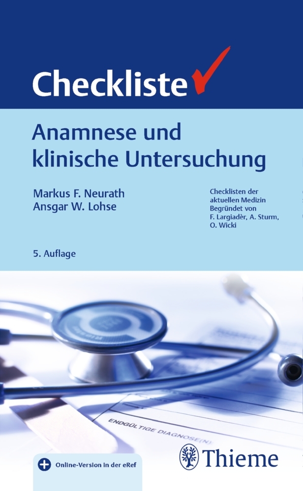 Checkliste Anamnese und klinische Untersuchung main product photo