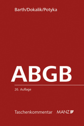 Das Allgemeine bürgerliche Gesetzbuch ABGB