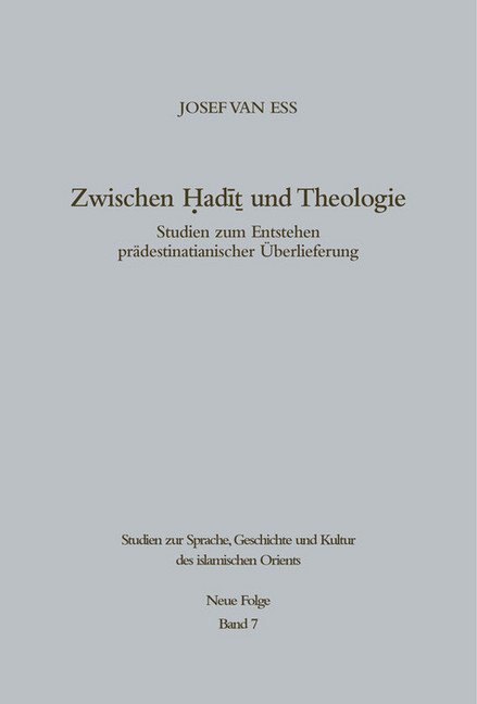 Zwischen Hadit und Theologie main product photo