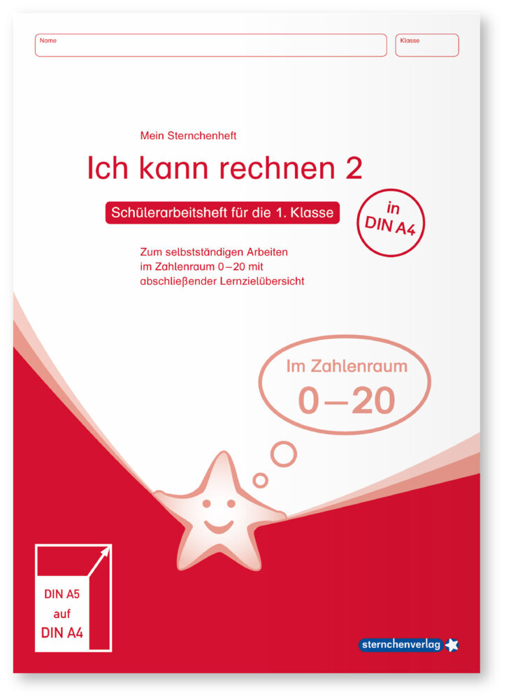 Ich kann rechnen 2 - Ausgabe in A4 - Schülerarbeitsheft für die 1. Klasse main product photo