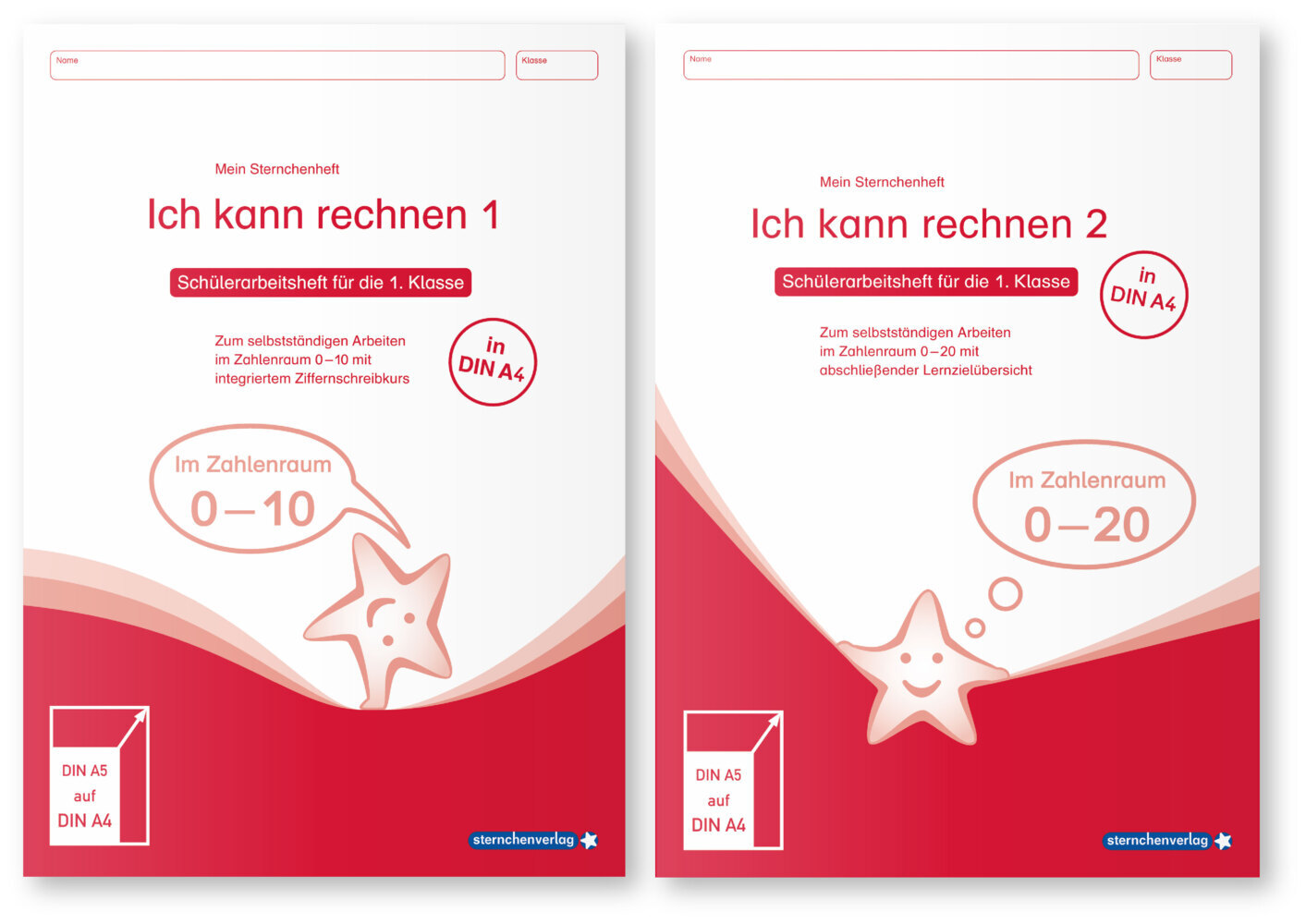 Ich kann rechnen 1 und 2 - Ausgabe in A4, 2 Hefte main product photo