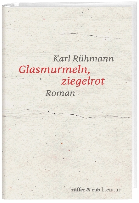 Glasmurmeln, ziegelrot main product photo