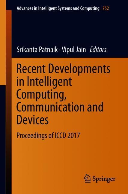 Recent Developments in Intelligent Computing, Communication and Devices main product photo