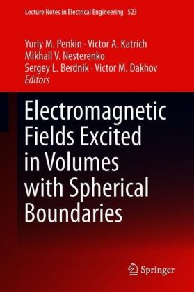Electromagnetic Fields Excited in Volumes with Spherical Boundaries