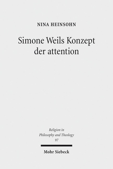 Simone Weils Konzept der attention main product photo