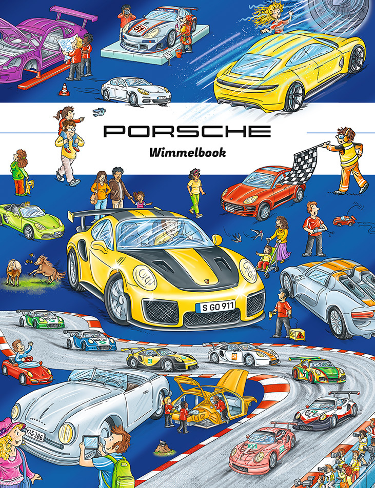 Porsche Wimmelbook main product photo