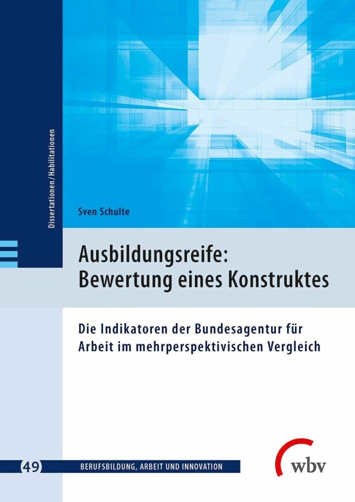 Ausbildungsreife: Bewertung eines Konstruktes main product photo