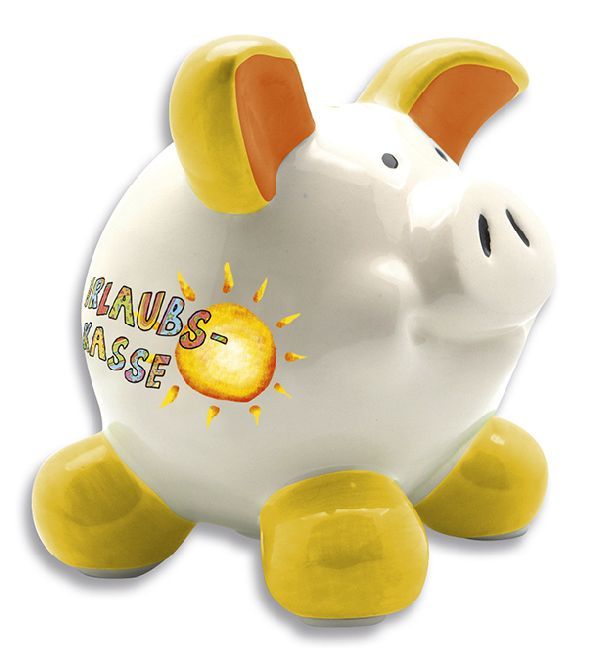 Sparschwein Urlaubskasse mittel main product photo