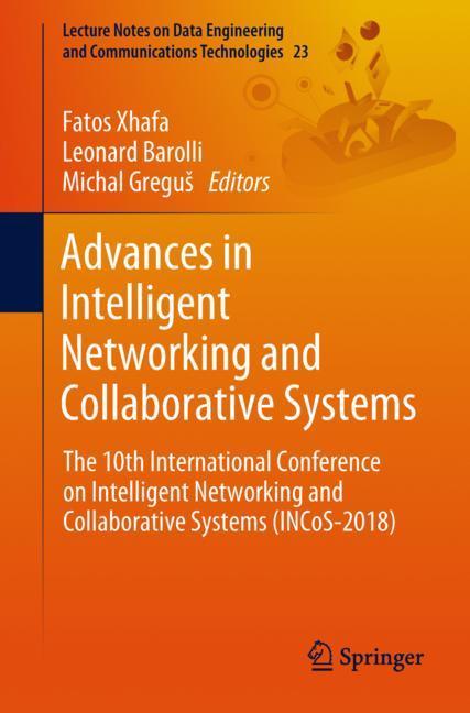 Advances in Intelligent Networking and Collaborative Systems main product photo