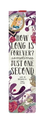 Booklovers Bookmark with Elastic Band, Alice