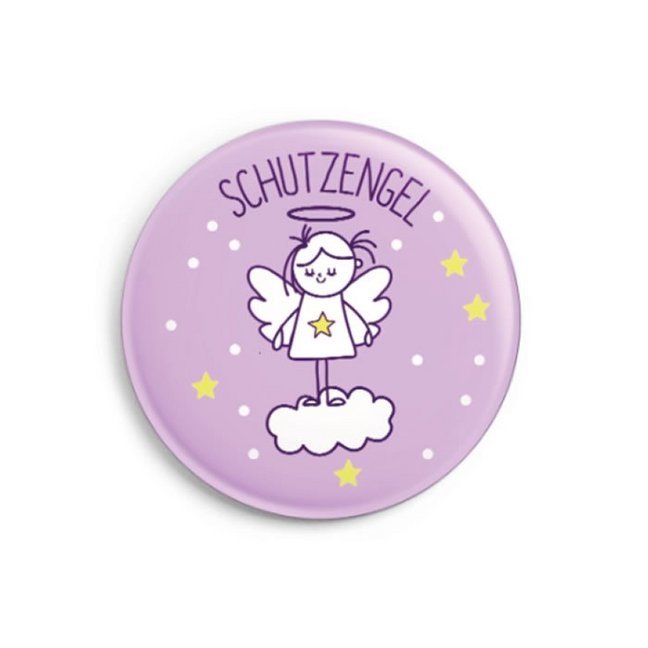 Button Schutzengel (Mädchen) main product photo