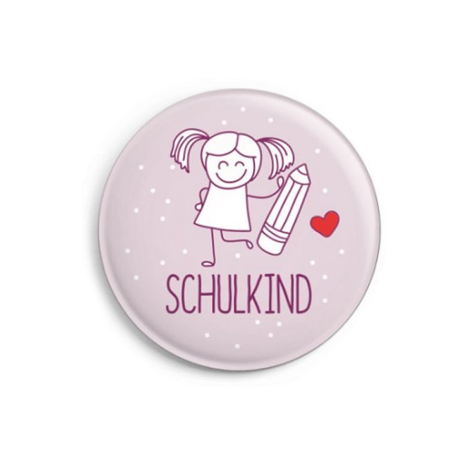 Button Schulkind (Mädchen) main product photo