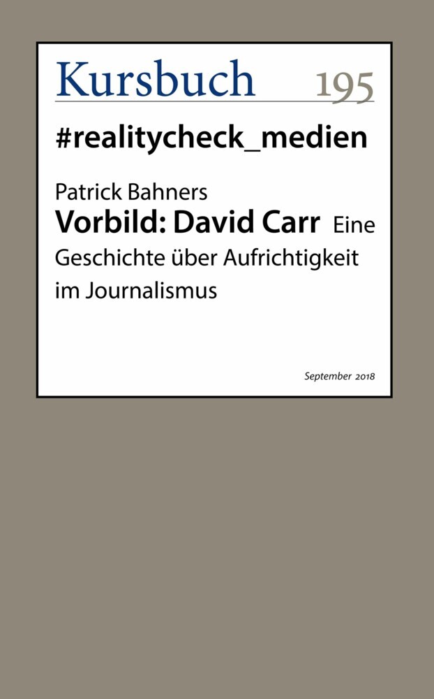 Vorbild: David Carr main product photo