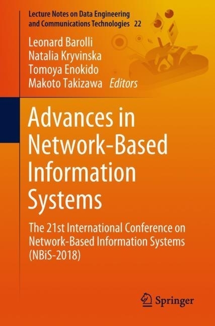 Advances in Network-Based Information Systems main product photo