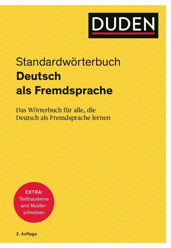Duden - Deutsch als Fremdsprache - Standardwörterbuch main product photo