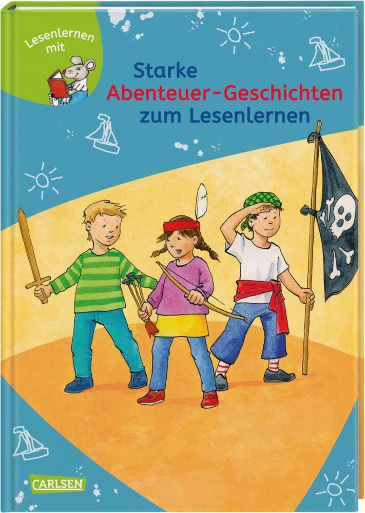 LESEMAUS zum Lesenlernen Sammelbände: Starke Abenteuer-Geschichten zum Lesenlernen main product photo