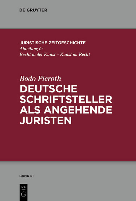 Deutsche Schriftsteller als angehende Juristen main product photo