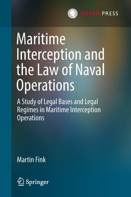 Maritime Interception and the Law of Naval Operations main product photo