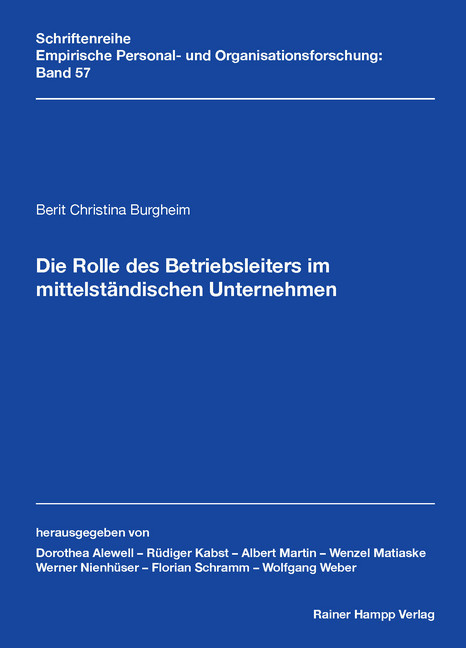 Die Rolle des Betriebsleiters im mittelständischen Unternehmen main product photo