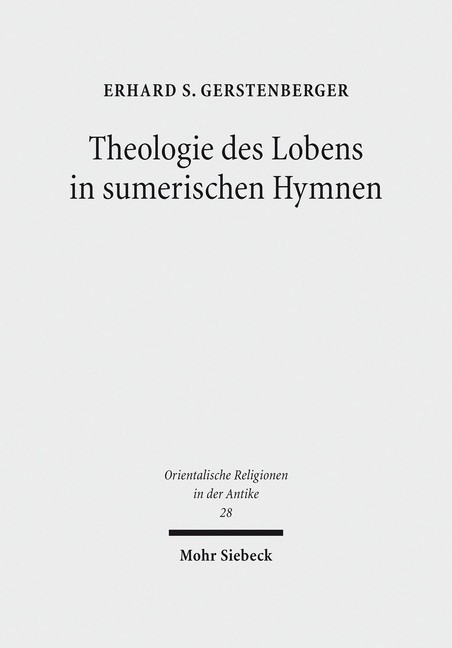 Theologie des Lobens in sumerischen Hymnen main product photo