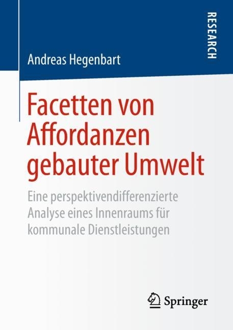 Facetten von Affordanzen gebauter Umwelt main product photo