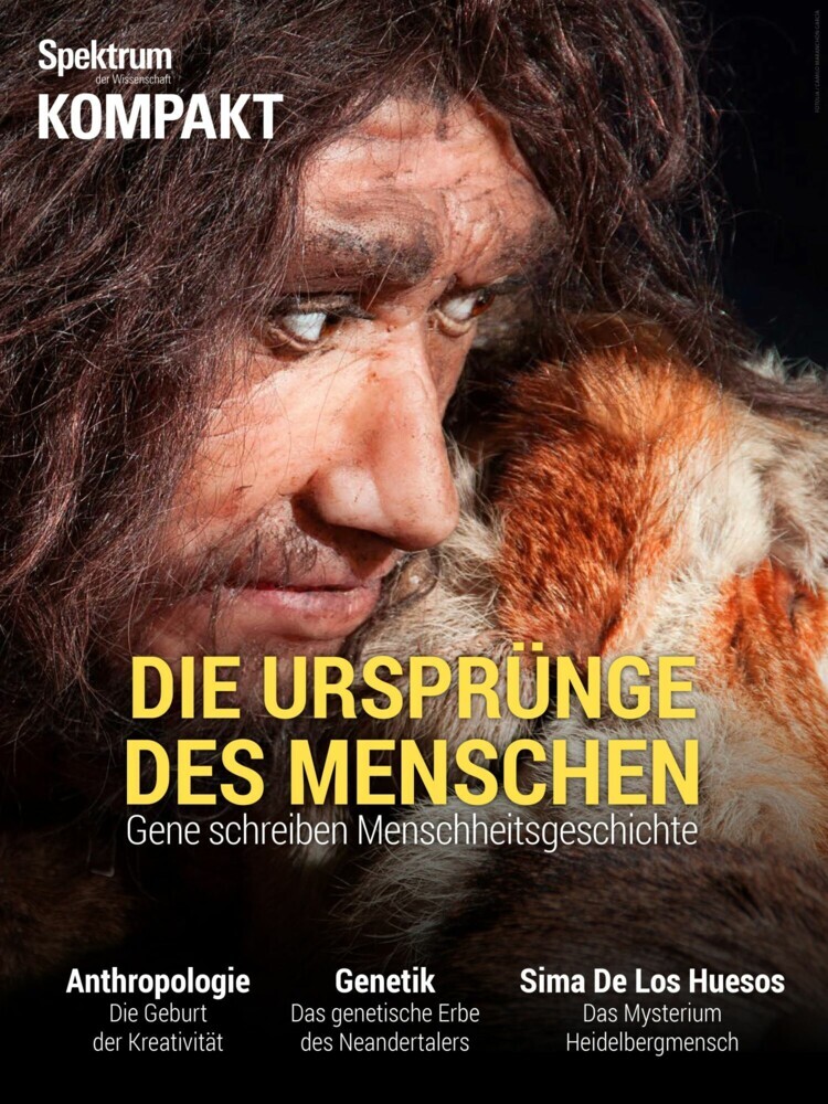 Spektrum Kompakt - Die Ursprünge des Menschen main product photo