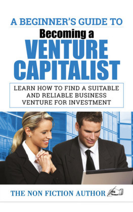 A Beginner's Guide to Becoming a Venture Capitalist