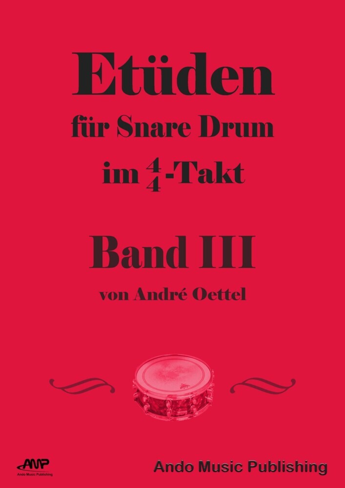 Etüden für Snare Drum im 4/4-Takt - Band 3 main product photo