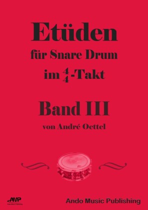 Etüden für Snare Drum im 4/4-Takt - Band 3