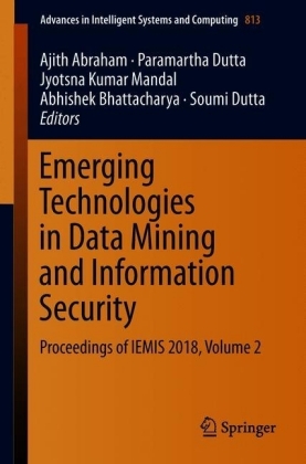 Emerging Technologies in Data Mining and Information Security