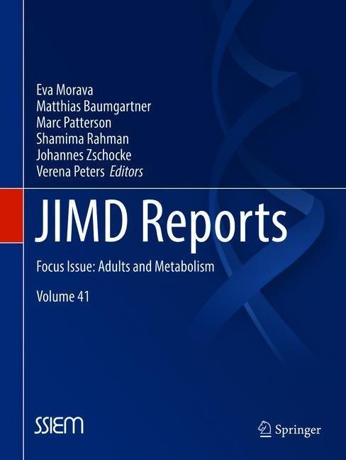 JIMD Reports, Volume 41 main product photo