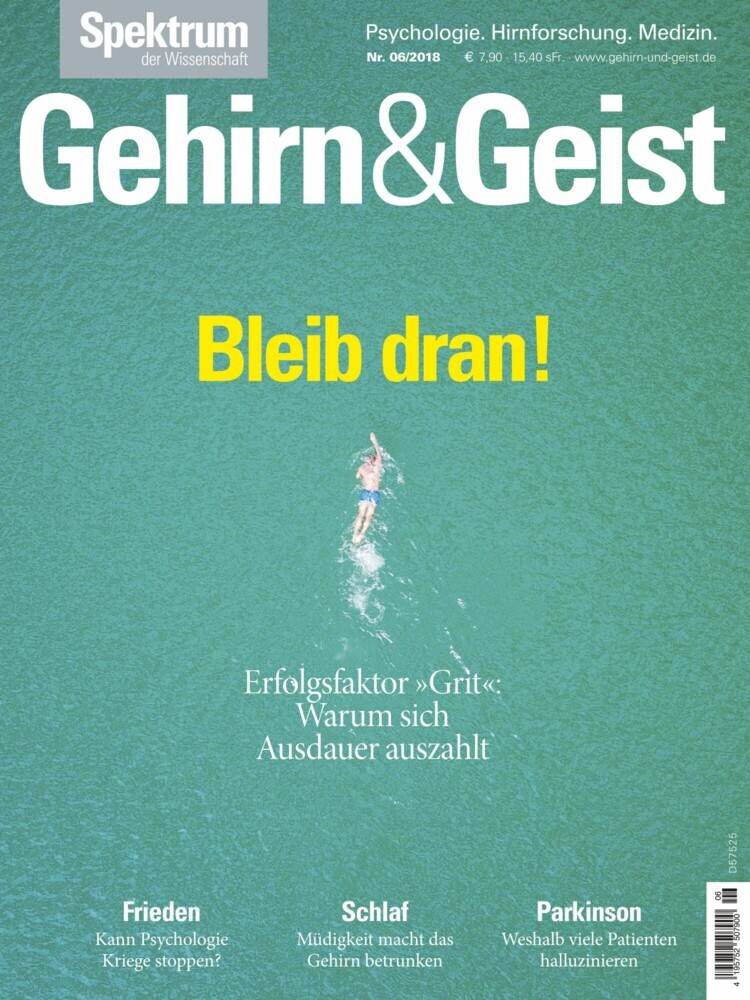 Gehirn&Geist 6/2018 Bleib dran! main product photo