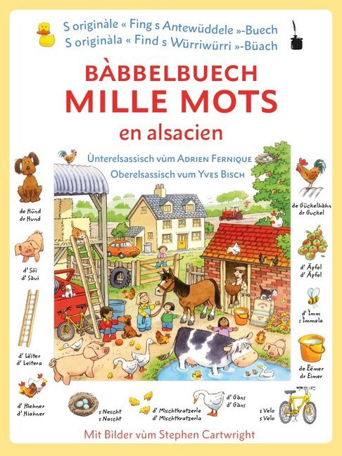 Bàbbelbuech. Mille mots en alsacien main product photo
