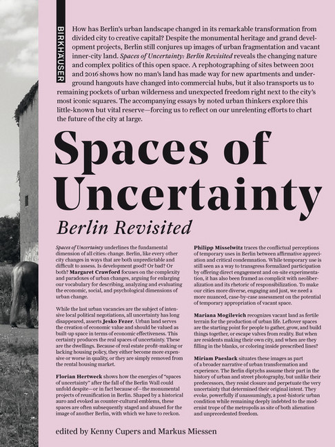 Spaces of Uncertainty - Berlin revisited main product photo