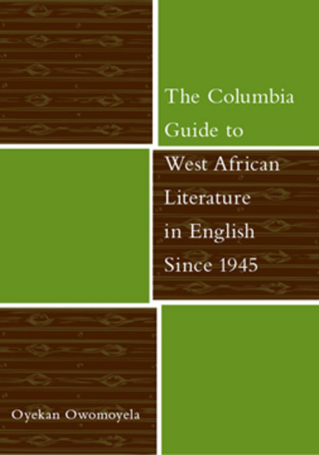 The Columbia Guide to West African Literature in English Since 1945 main product photo