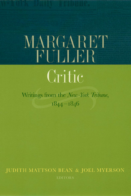 Margaret Fuller, Critic main product photo