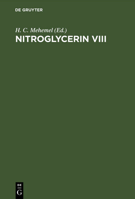 Nitroglycerin VIII main product photo