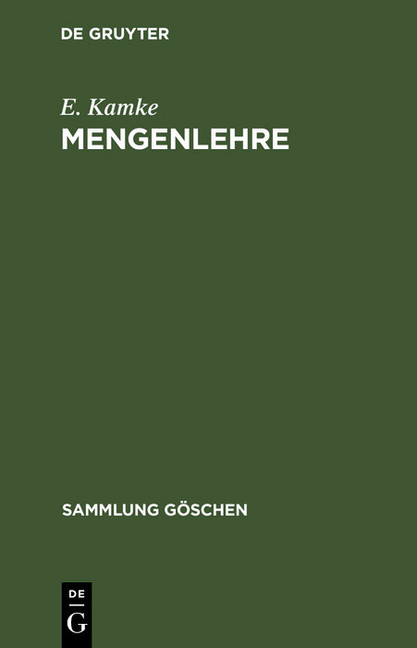 Mengenlehre main product photo