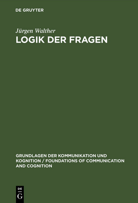 Logik der Fragen main product photo