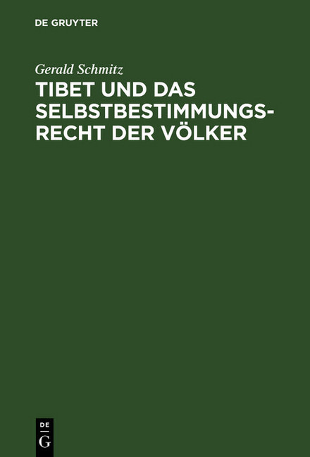 Tibet und das Selbstbestimmungsrecht der Völker main product photo