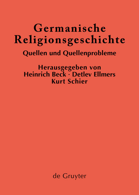 Germanische Religionsgeschichte main product photo