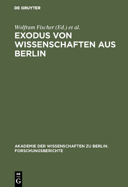 Exodus von Wissenschaften aus Berlin main product photo