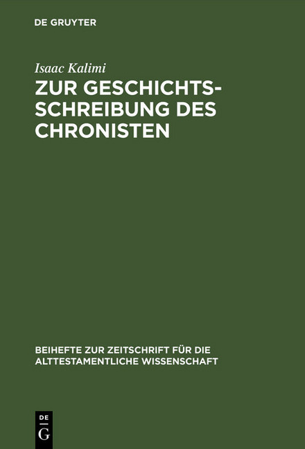Zur Geschichtsschreibung des Chronisten main product photo