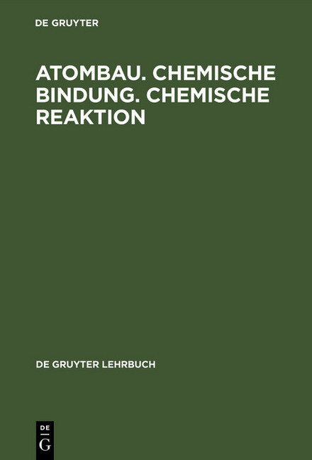 Atombau. Chemische Bindung. Chemische Reaktion main product photo