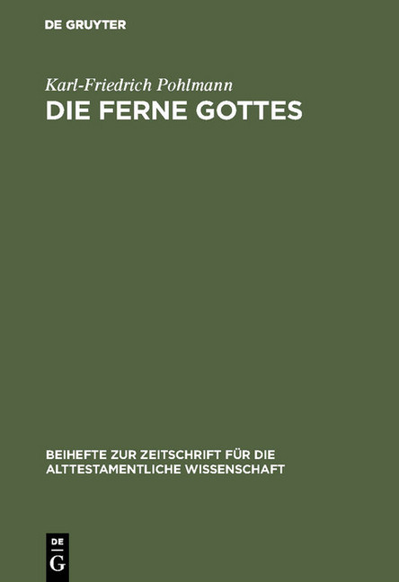 Die Ferne Gottes main product photo