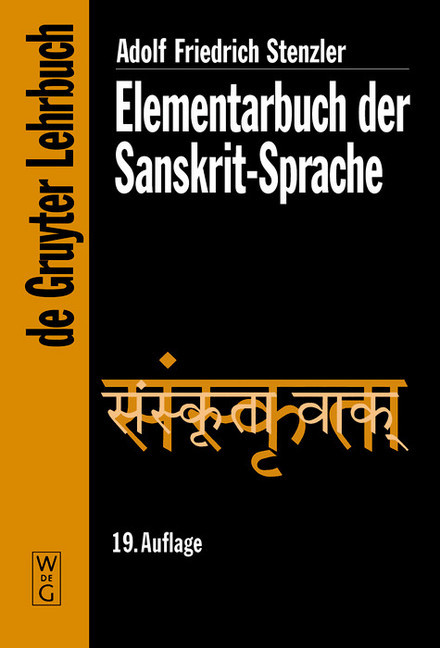 Elementarbuch der Sanskrit-Sprache main product photo