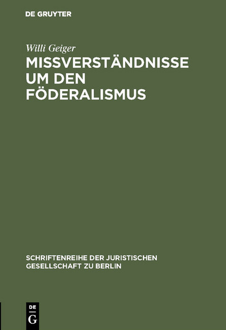 Mißverständnisse um den Föderalismus main product photo